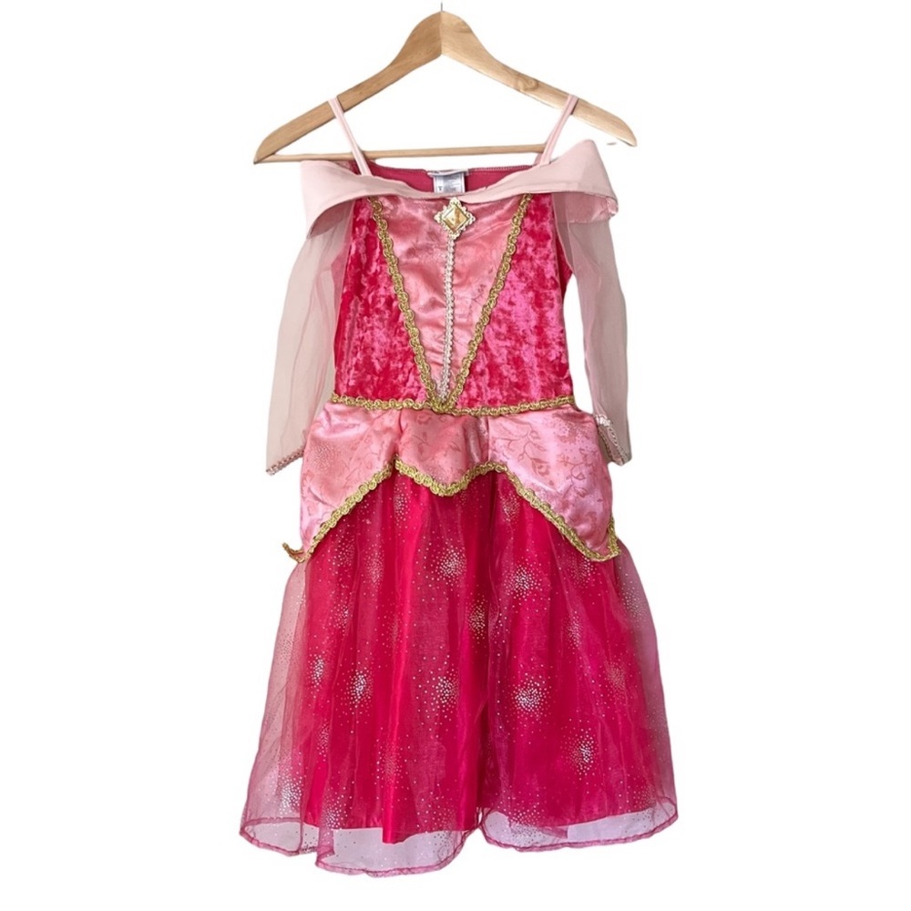 Disney Parks Sleeping Beauty Aurora Princess Dress Costume Ballgown Gown Size S